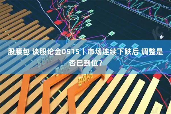 股腰包 谈股论金0515丨市场连续下跌后 调整是否已到位？