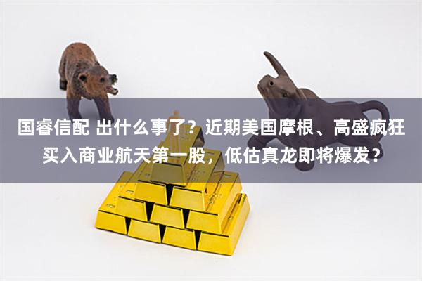 国睿信配 出什么事了？近期美国摩根、高盛疯狂买入商业航天第一股，低估真龙即将爆发？